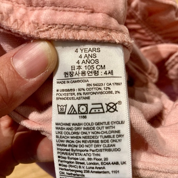 Girl’s overalls NWT - Picture 5 of 5